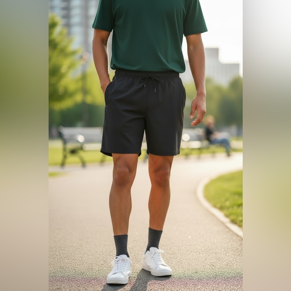 Travis Matthew  Boarding Time 2.0 Shorts NWT | Small Black Stretch Tennis Fit